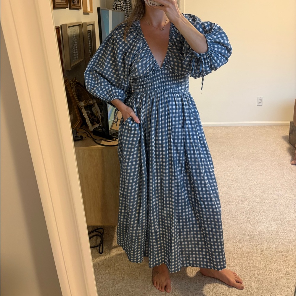 Blue Gingham dress